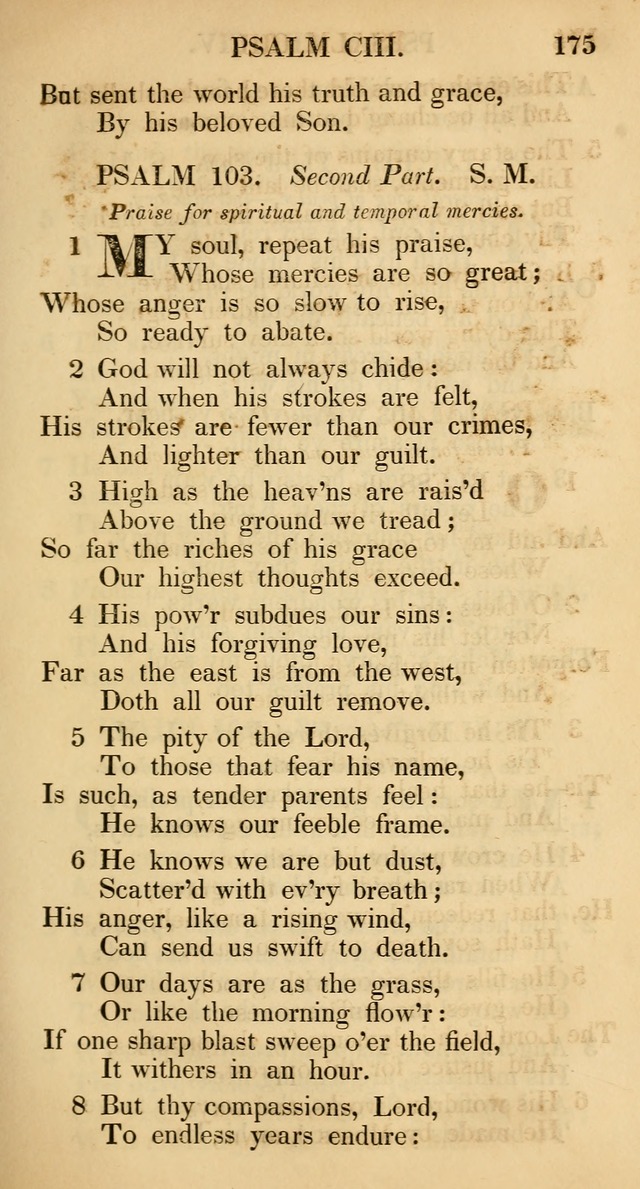 The Psalms and Hymns, with the Catechism, Confession of Faith, and Liturgy, of the Reformed Dutch Church in North America page 177