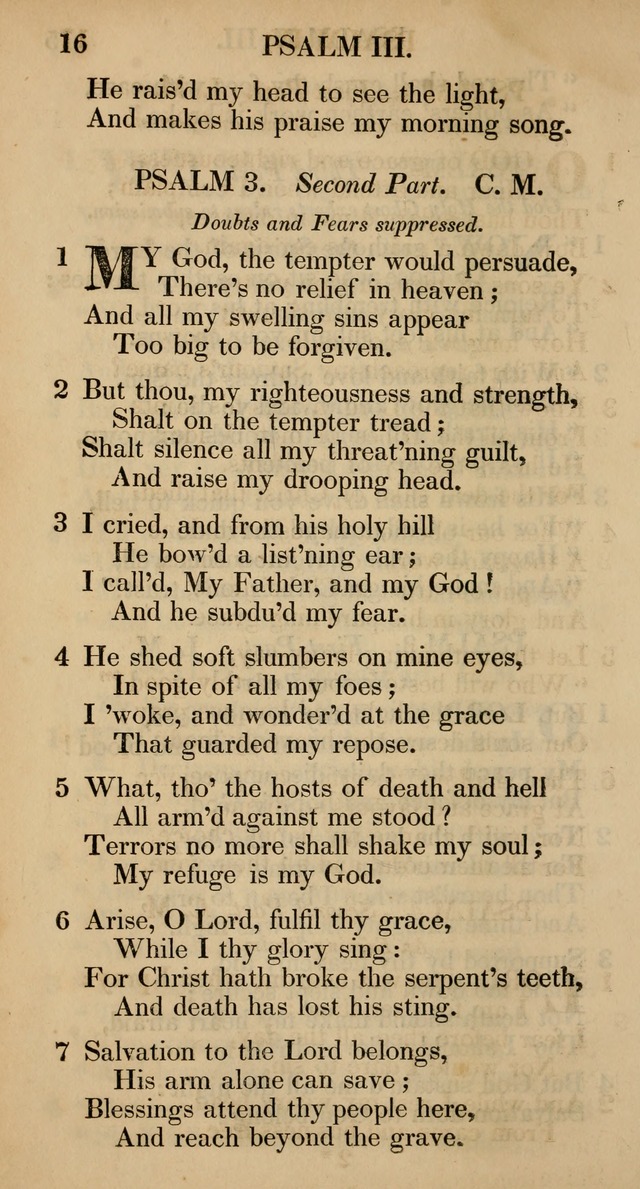 The Psalms and Hymns, with the Catechism, Confession of Faith, and Liturgy, of the Reformed Dutch Church in North America page 18