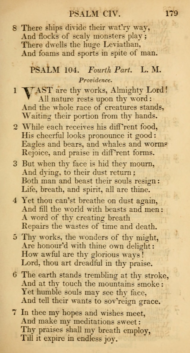 The Psalms and Hymns, with the Catechism, Confession of Faith, and Liturgy, of the Reformed Dutch Church in North America page 181