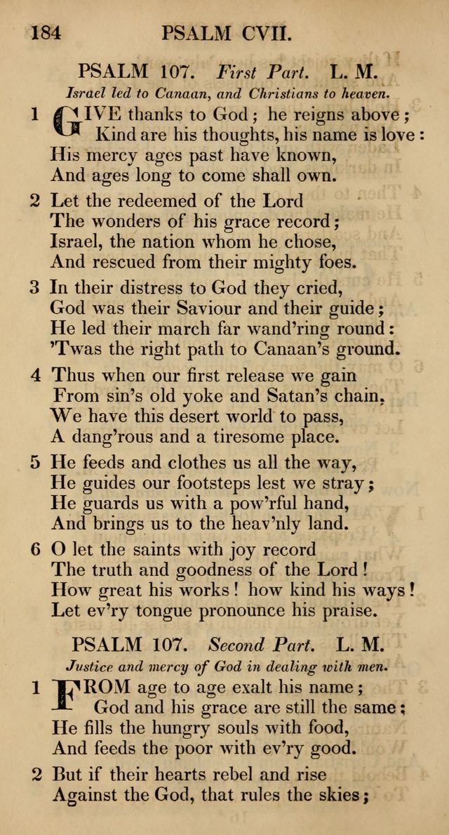 The Psalms and Hymns, with the Catechism, Confession of Faith, and Liturgy, of the Reformed Dutch Church in North America page 186