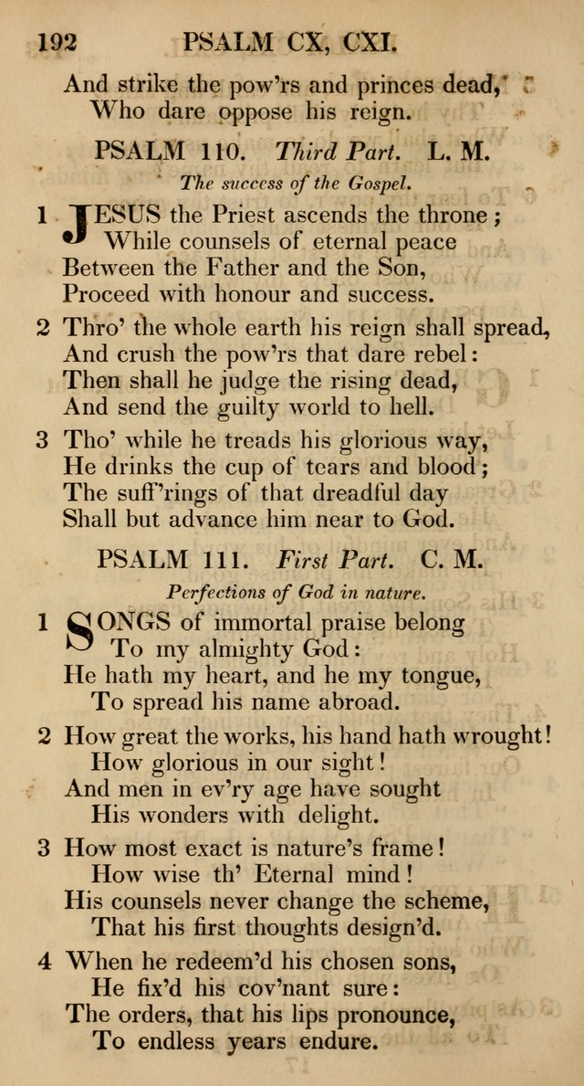 The Psalms and Hymns, with the Catechism, Confession of Faith, and Liturgy, of the Reformed Dutch Church in North America page 194