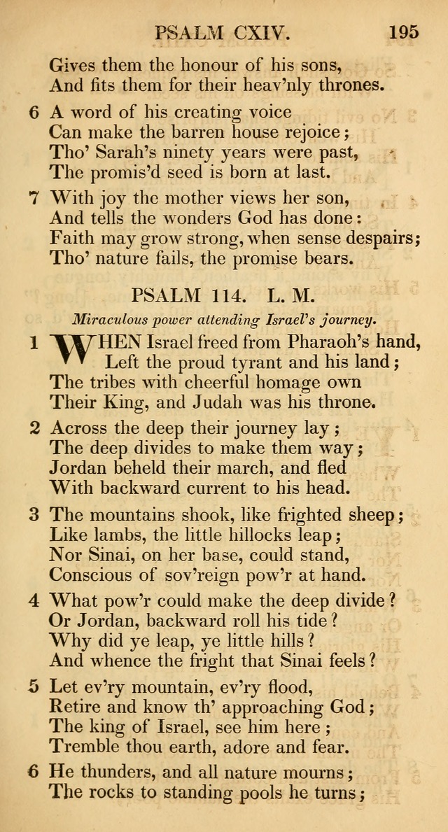 The Psalms and Hymns, with the Catechism, Confession of Faith, and Liturgy, of the Reformed Dutch Church in North America page 197