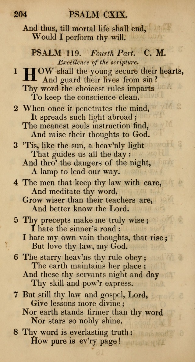 The Psalms and Hymns, with the Catechism, Confession of Faith, and Liturgy, of the Reformed Dutch Church in North America page 206