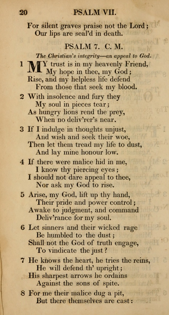 The Psalms and Hymns, with the Catechism, Confession of Faith, and Liturgy, of the Reformed Dutch Church in North America page 22