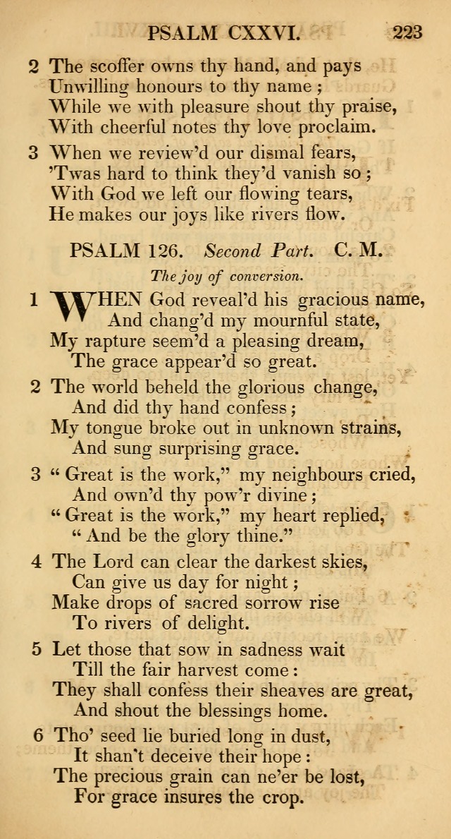 The Psalms and Hymns, with the Catechism, Confession of Faith, and Liturgy, of the Reformed Dutch Church in North America page 225