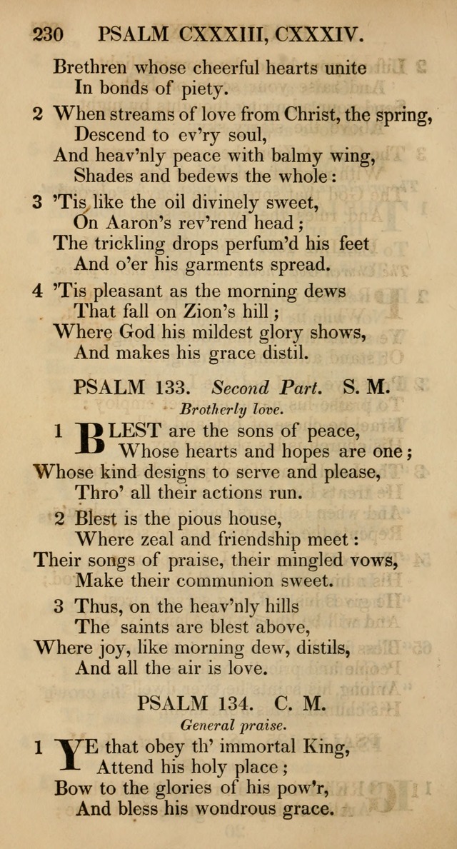 The Psalms and Hymns, with the Catechism, Confession of Faith, and Liturgy, of the Reformed Dutch Church in North America page 232