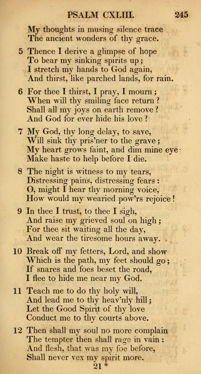 The Psalms and Hymns, with the Catechism, Confession of Faith, and Liturgy, of the Reformed Dutch Church in North America page 247