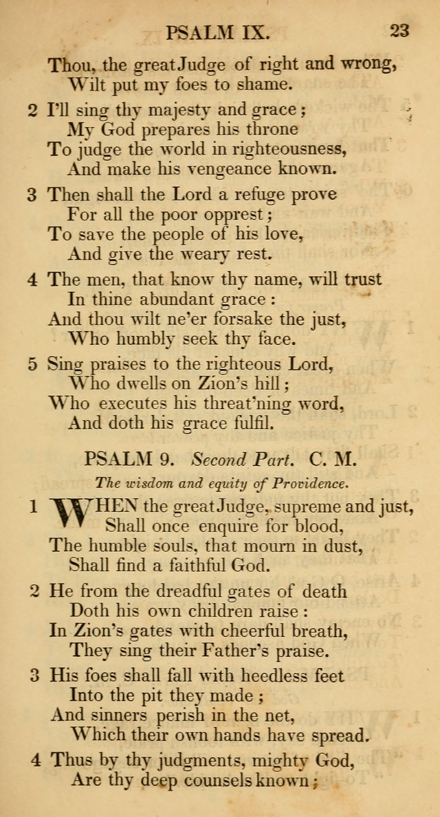 The Psalms and Hymns, with the Catechism, Confession of Faith, and Liturgy, of the Reformed Dutch Church in North America page 25