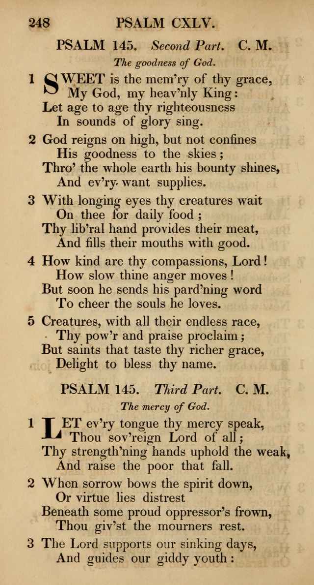 The Psalms and Hymns, with the Catechism, Confession of Faith, and Liturgy, of the Reformed Dutch Church in North America page 250