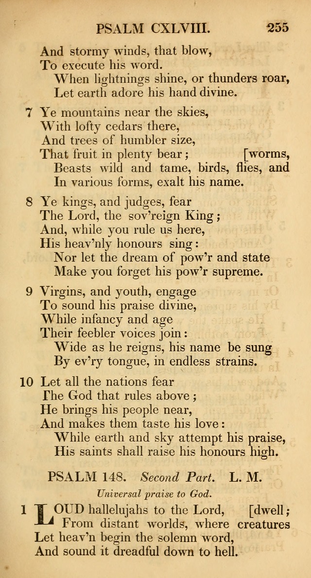 The Psalms and Hymns, with the Catechism, Confession of Faith, and Liturgy, of the Reformed Dutch Church in North America page 257