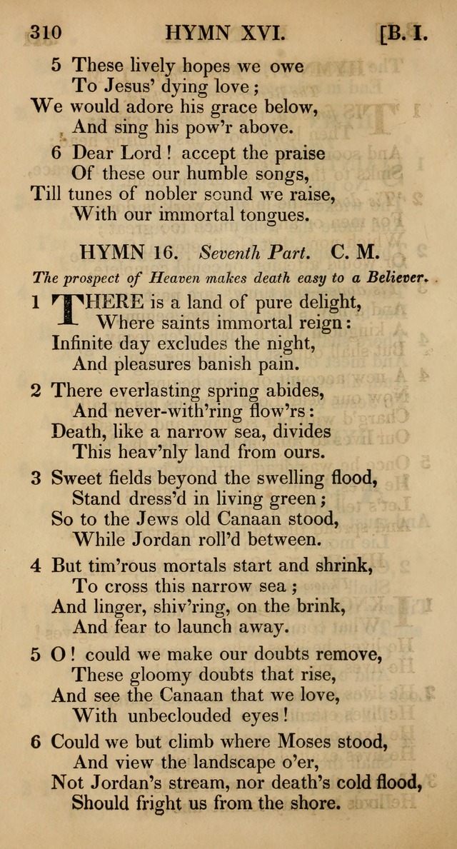 The Psalms and Hymns, with the Catechism, Confession of Faith, and Liturgy, of the Reformed Dutch Church in North America page 312