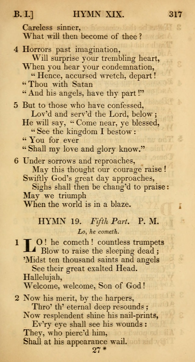 The Psalms and Hymns, with the Catechism, Confession of Faith, and Liturgy, of the Reformed Dutch Church in North America page 319