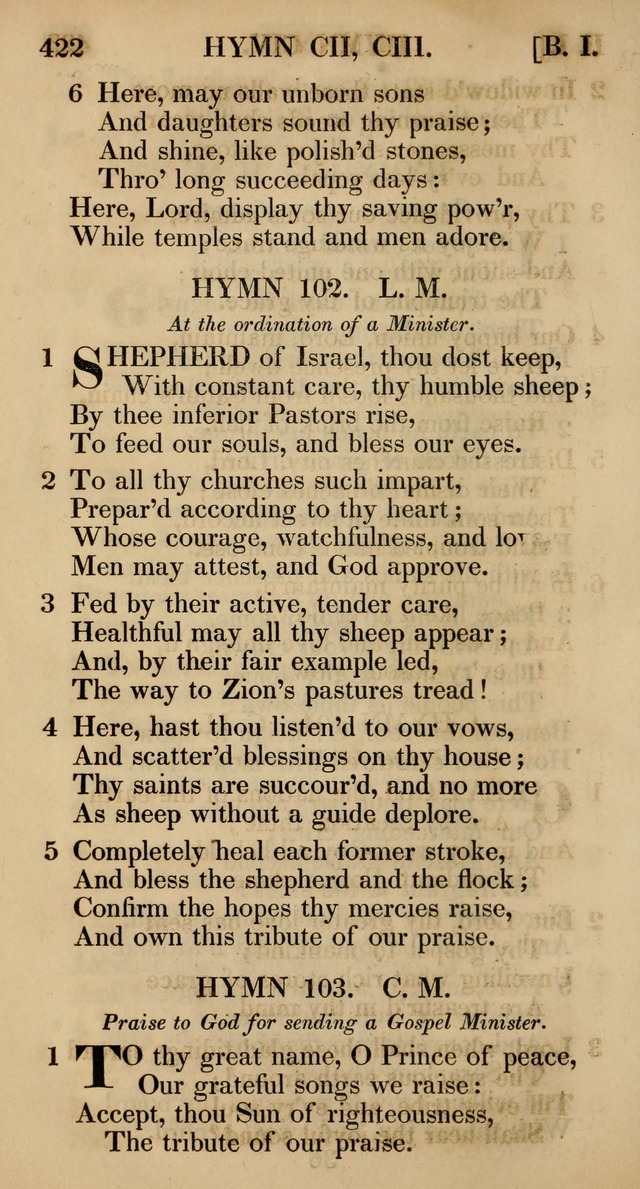 The Psalms and Hymns, with the Catechism, Confession of Faith, and Liturgy, of the Reformed Dutch Church in North America page 424