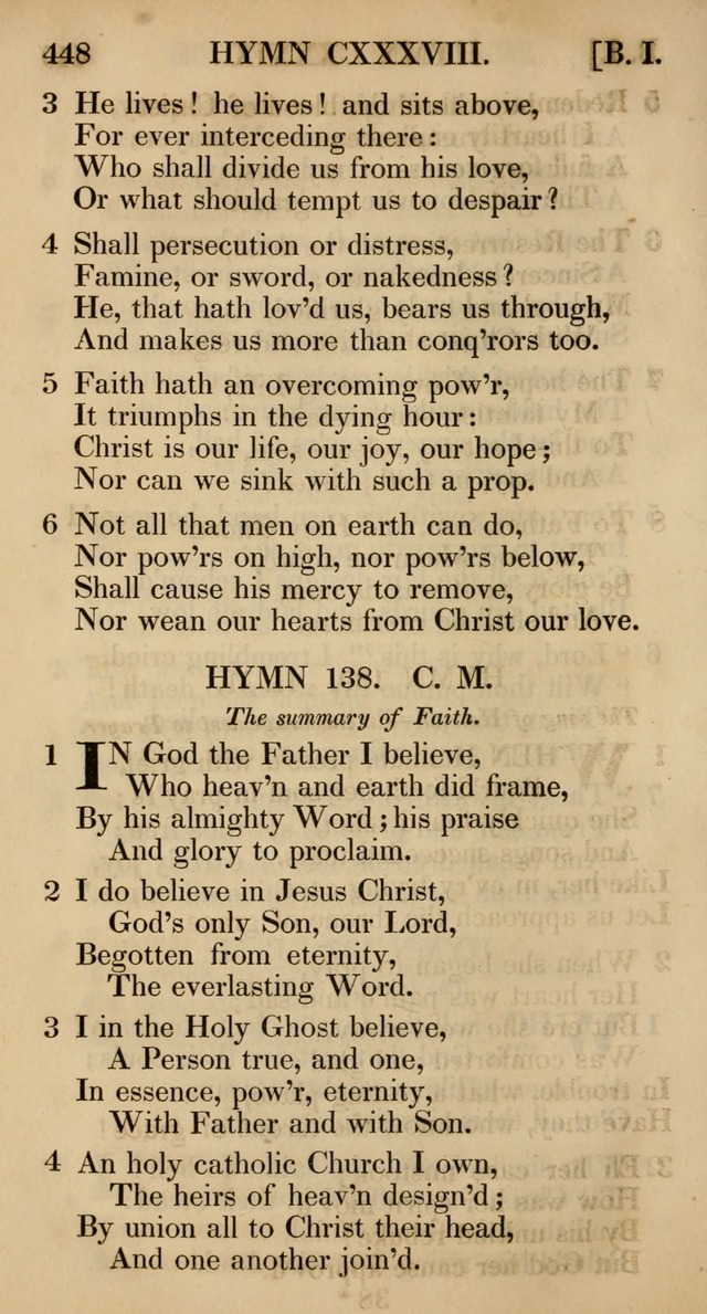 The Psalms and Hymns, with the Catechism, Confession of Faith, and Liturgy, of the Reformed Dutch Church in North America page 450