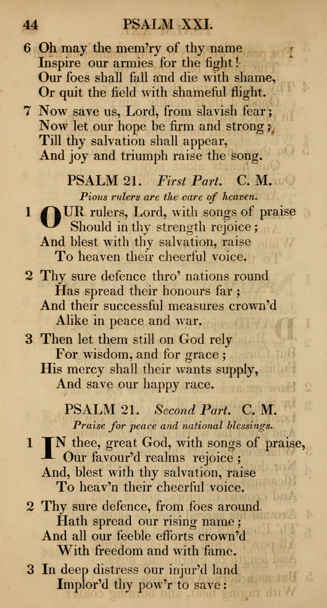 The Psalms and Hymns, with the Catechism, Confession of Faith, and Liturgy, of the Reformed Dutch Church in North America page 46