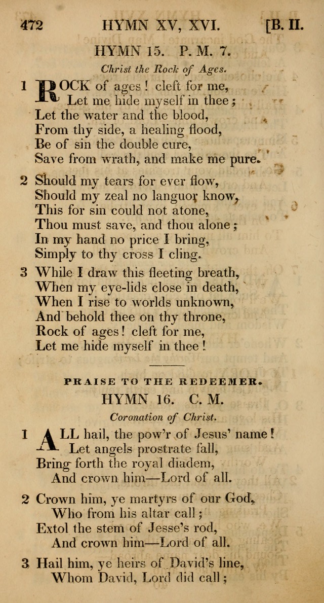 The Psalms and Hymns, with the Catechism, Confession of Faith, and Liturgy, of the Reformed Dutch Church in North America page 474