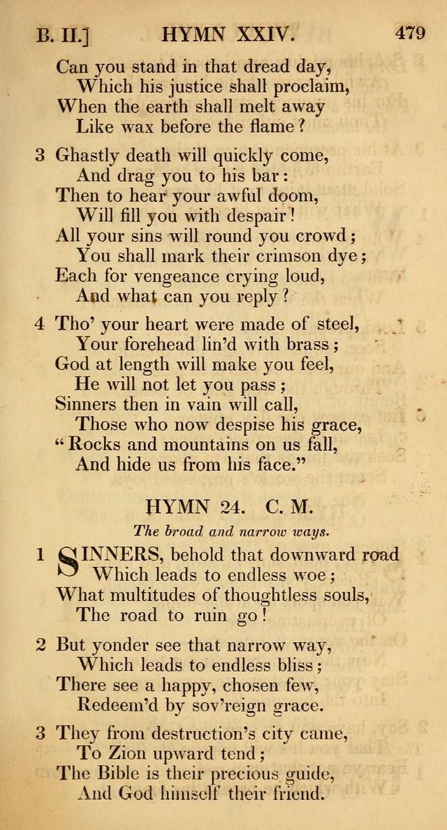 The Psalms and Hymns, with the Catechism, Confession of Faith, and Liturgy, of the Reformed Dutch Church in North America page 481