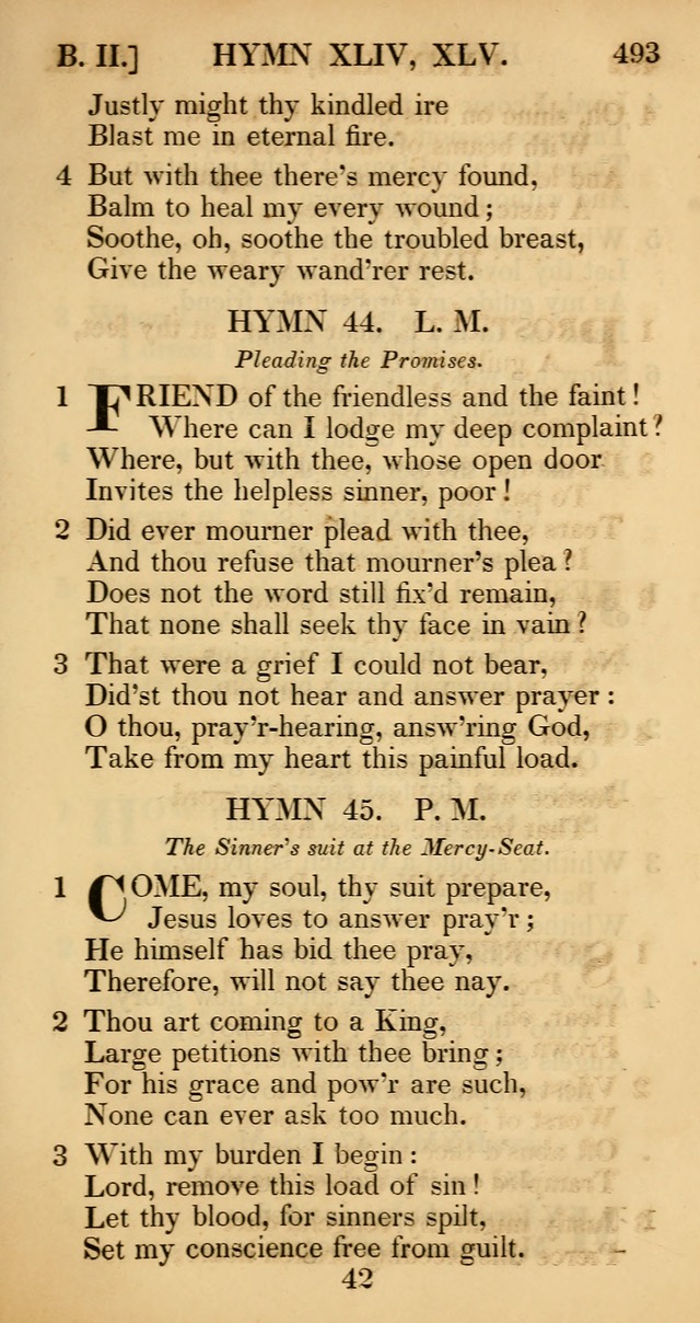 The Psalms and Hymns, with the Catechism, Confession of Faith, and Liturgy, of the Reformed Dutch Church in North America page 495