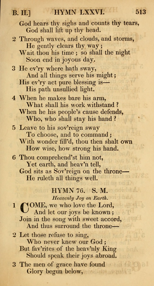 The Psalms and Hymns, with the Catechism, Confession of Faith, and Liturgy, of the Reformed Dutch Church in North America page 515