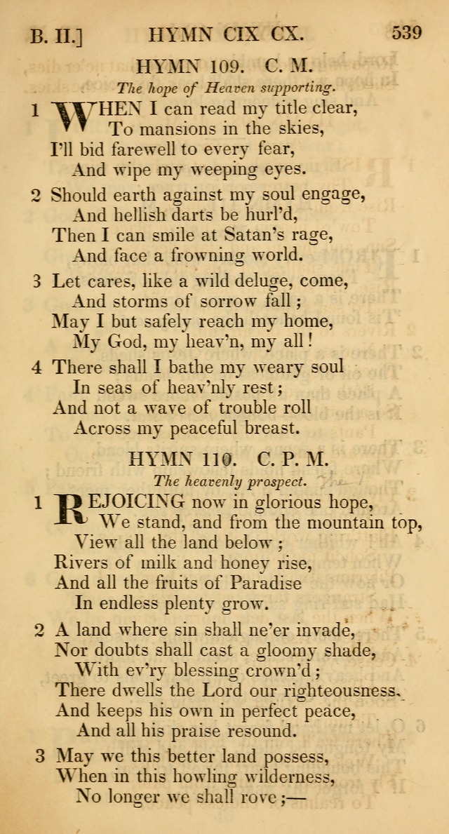 The Psalms and Hymns, with the Catechism, Confession of Faith, and Liturgy, of the Reformed Dutch Church in North America page 541