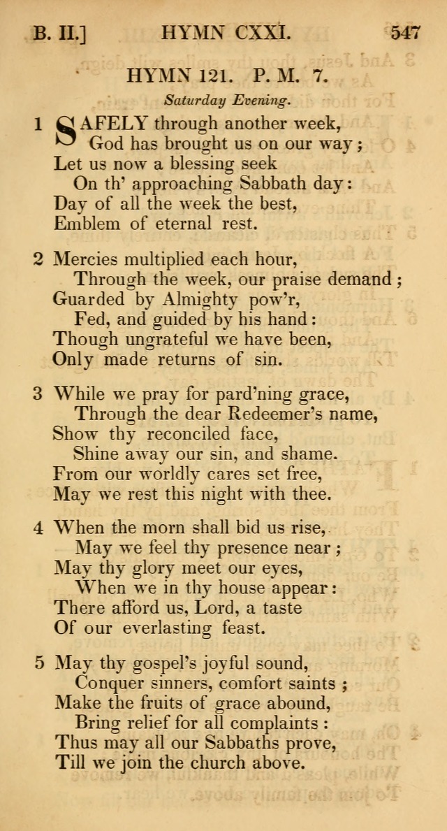 The Psalms and Hymns, with the Catechism, Confession of Faith, and Liturgy, of the Reformed Dutch Church in North America page 549