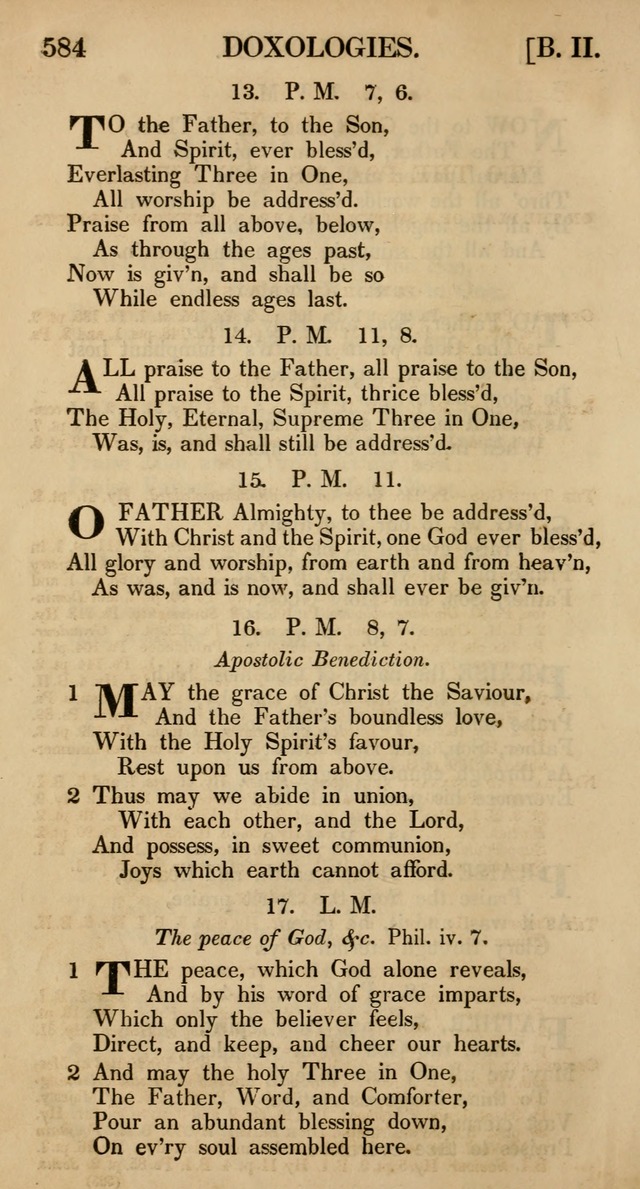 The Psalms and Hymns, with the Catechism, Confession of Faith, and Liturgy, of the Reformed Dutch Church in North America page 586