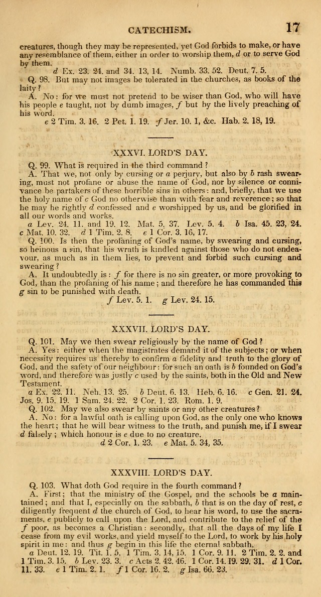 The Psalms and Hymns, with the Catechism, Confession of Faith, and Liturgy, of the Reformed Dutch Church in North America page 611