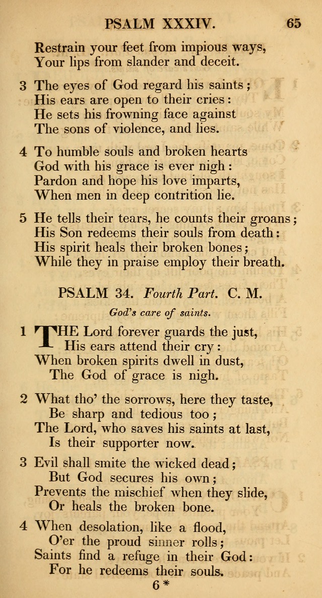 The Psalms and Hymns, with the Catechism, Confession of Faith, and Liturgy, of the Reformed Dutch Church in North America page 67