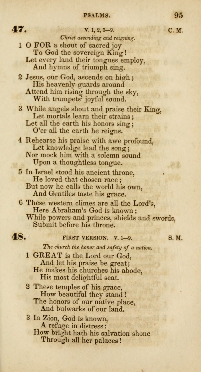 Psalms and Hymns, for Christian Use and Worship page 106