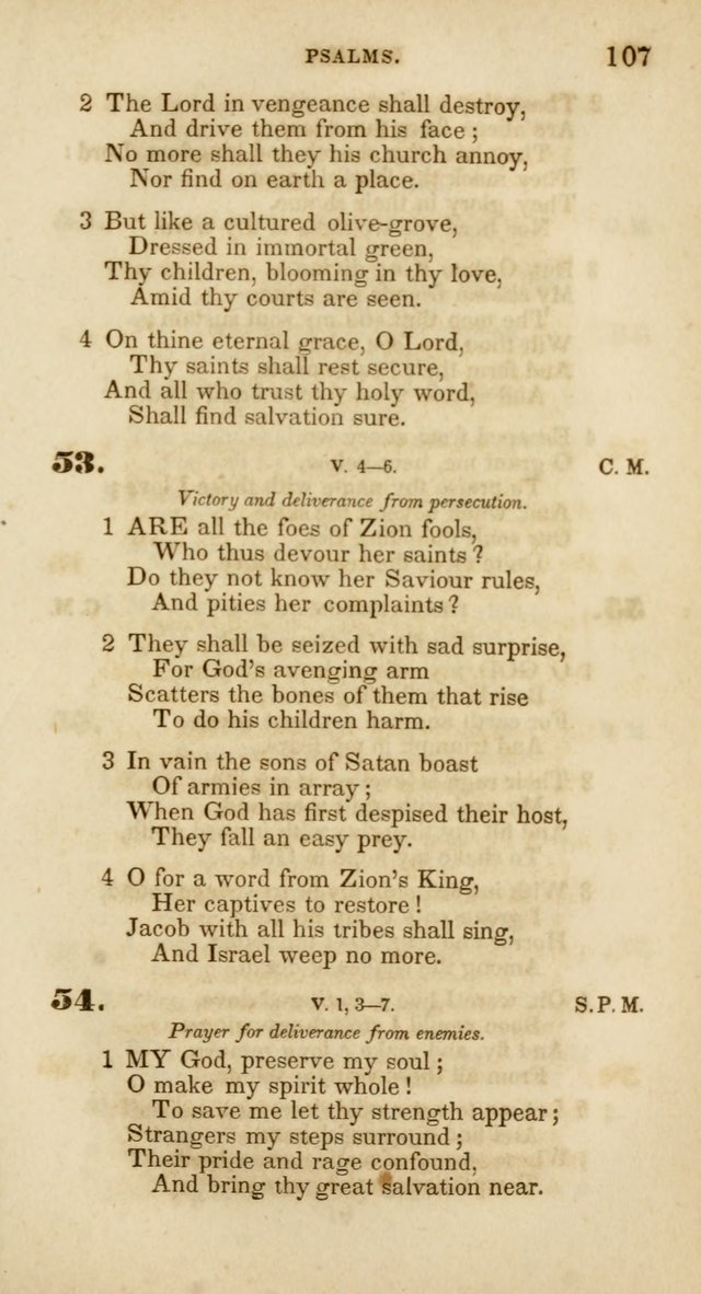 Psalms and Hymns, for Christian Use and Worship page 118