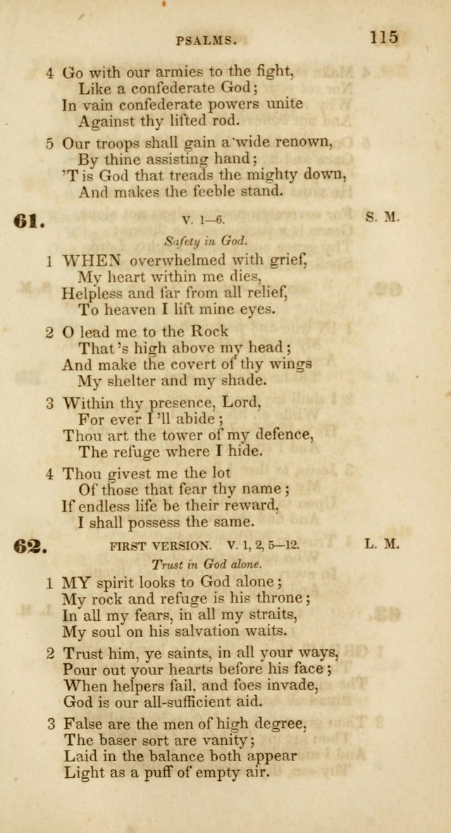 Psalms and Hymns, for Christian Use and Worship page 126