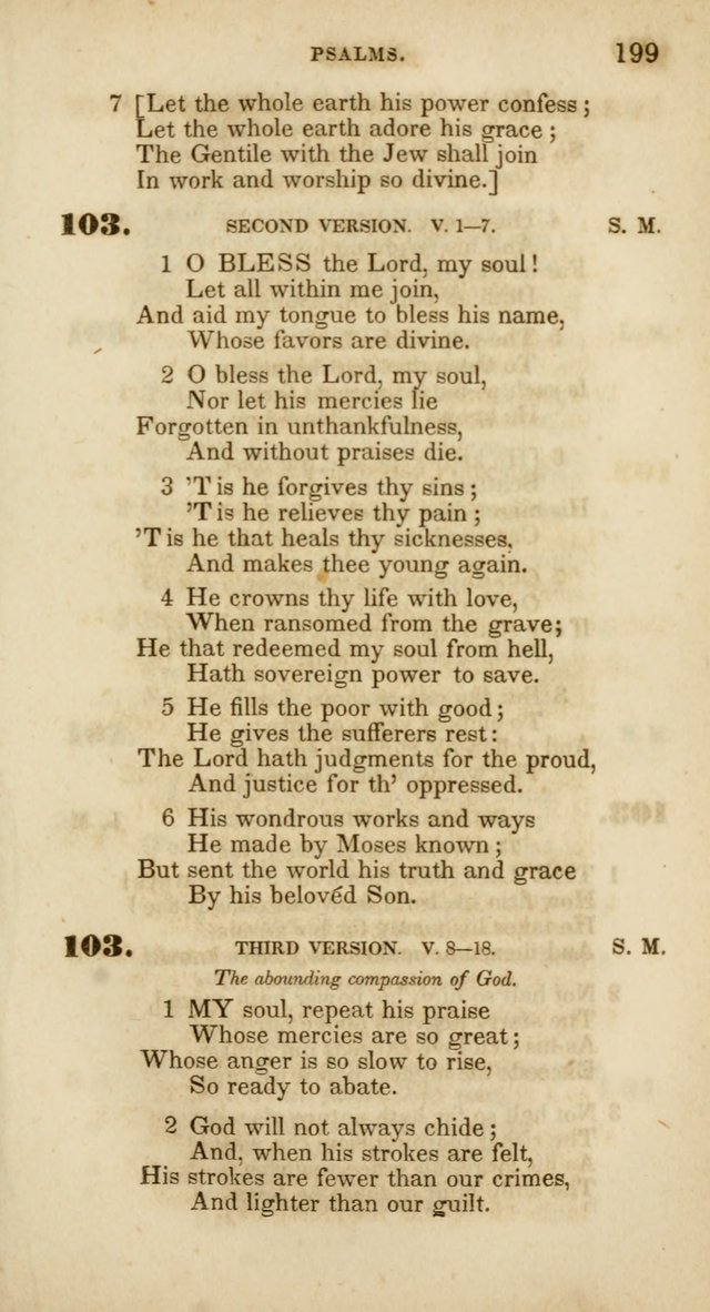 Psalms and Hymns, for Christian Use and Worship page 210