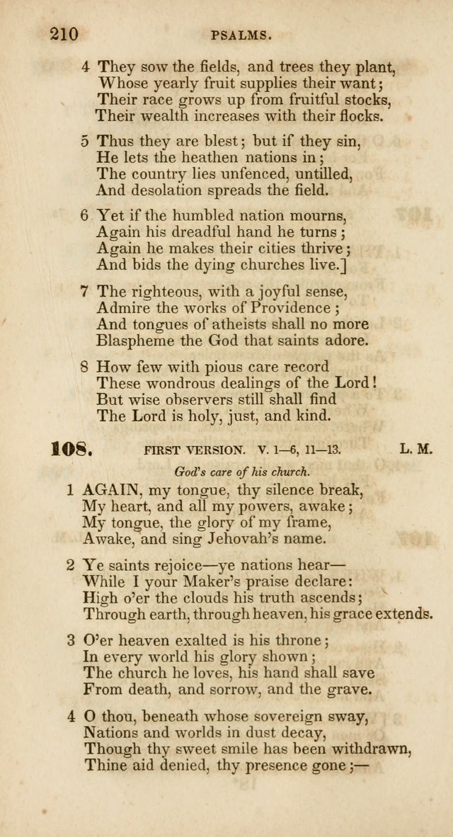 Psalms and Hymns, for Christian Use and Worship page 221