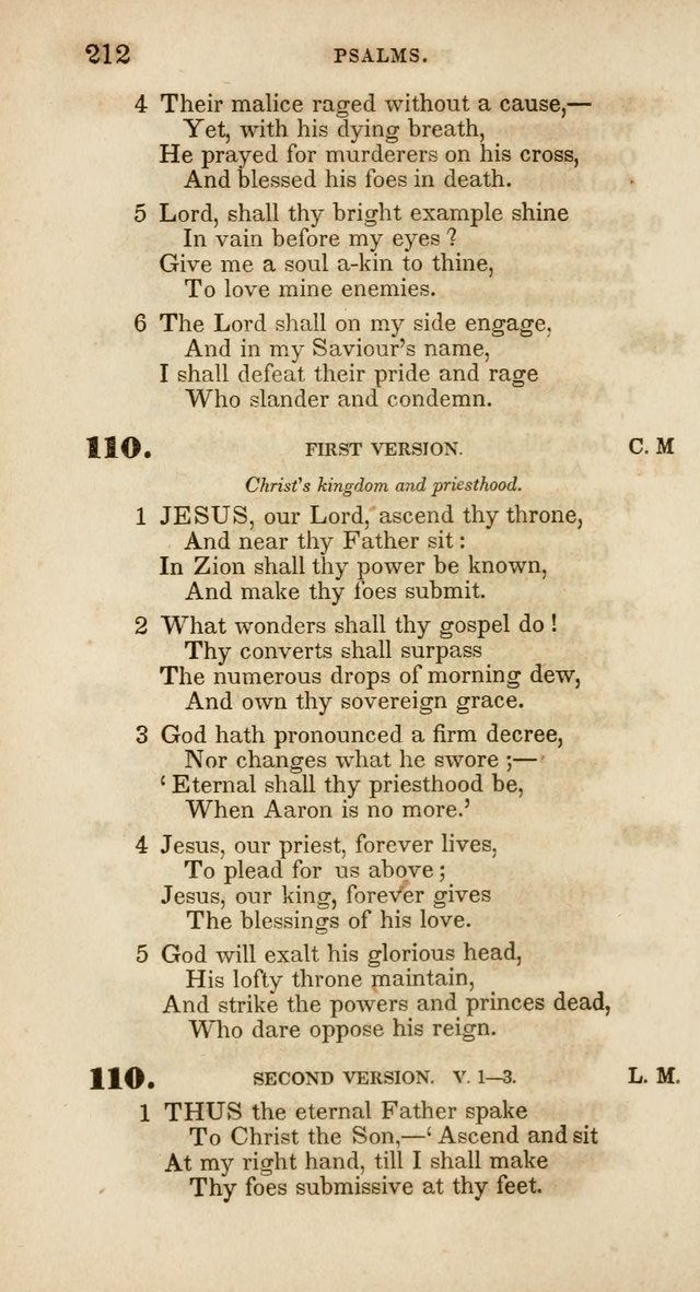 Psalms and Hymns, for Christian Use and Worship page 223