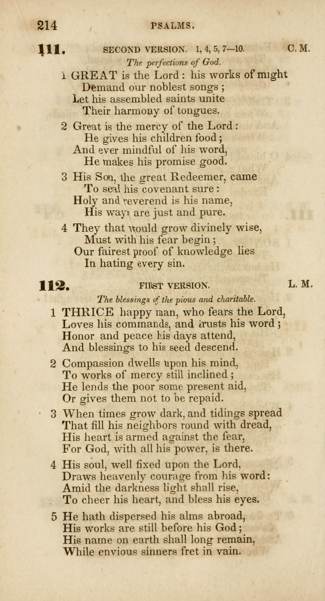 Psalms and Hymns, for Christian Use and Worship page 225