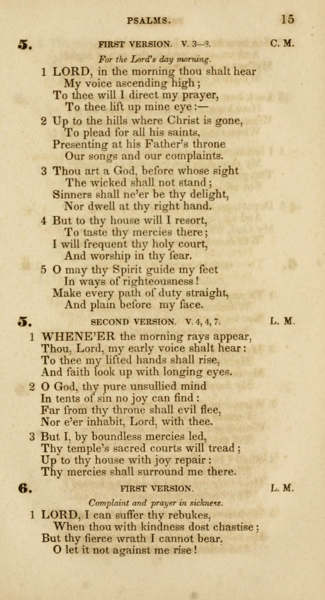 Psalms and Hymns, for Christian Use and Worship page 26