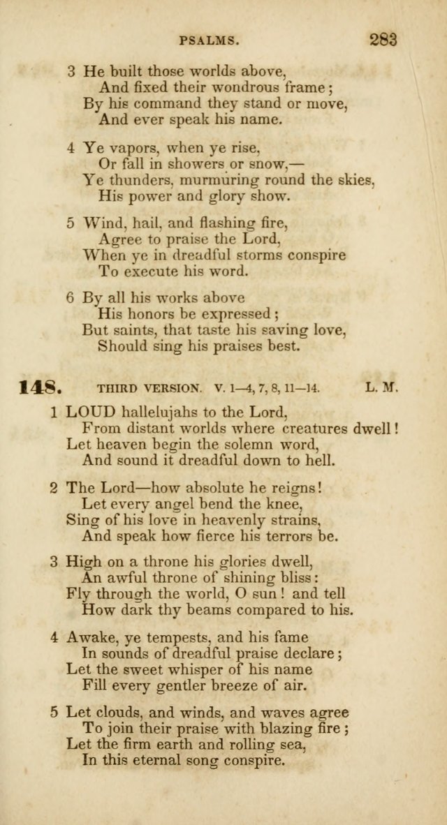 Psalms and Hymns, for Christian Use and Worship page 294