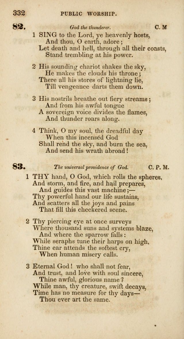 Psalms and Hymns, for Christian Use and Worship page 343