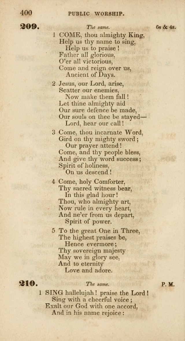 Psalms and Hymns, for Christian Use and Worship page 411