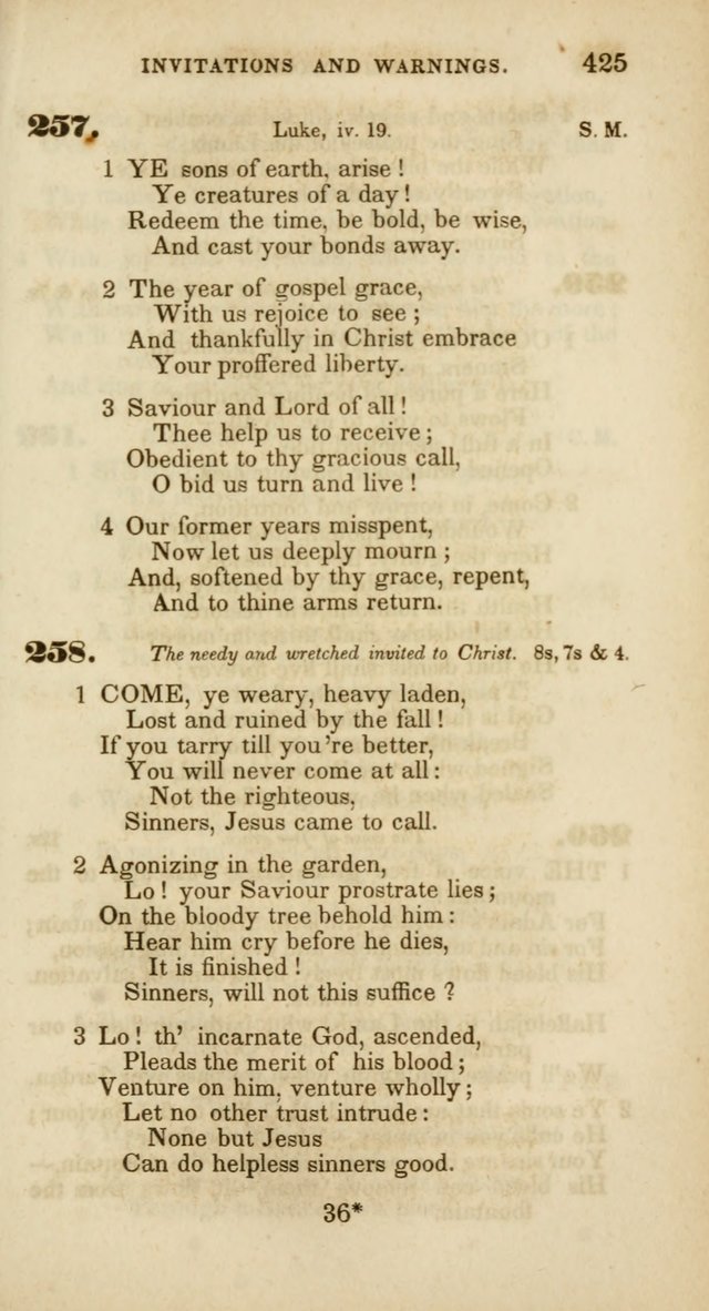 Psalms and Hymns, for Christian Use and Worship page 436