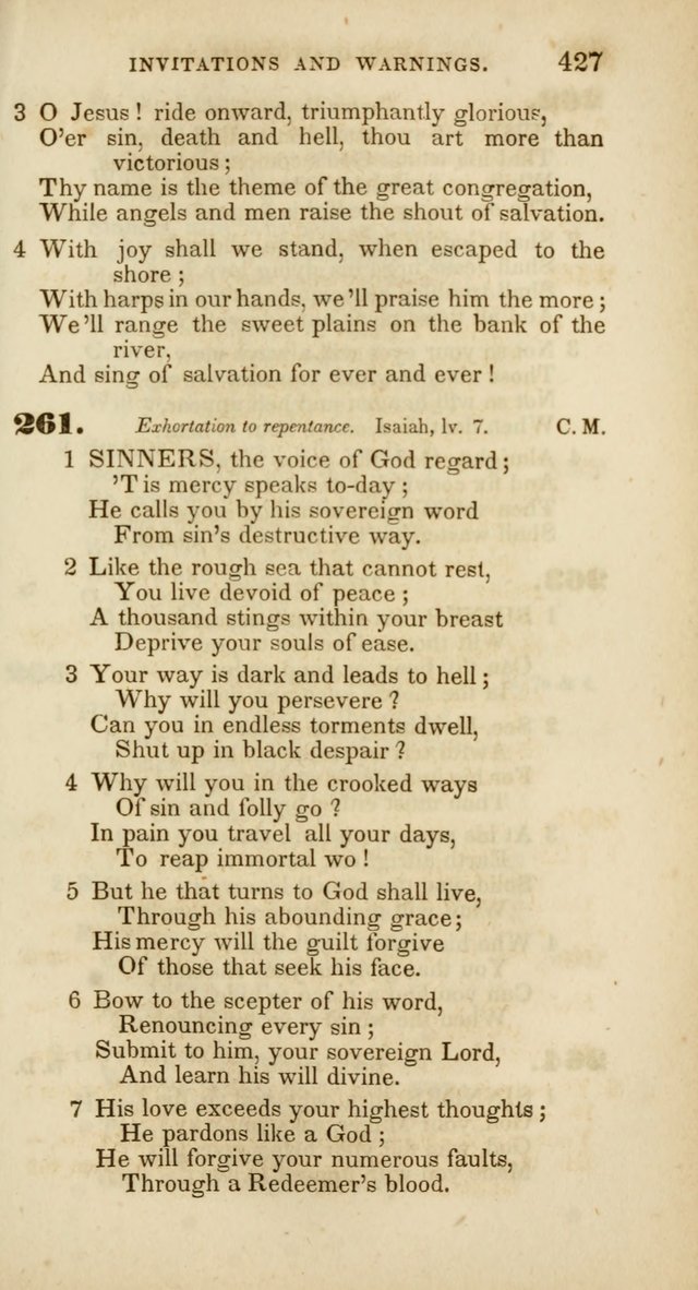 Psalms and Hymns, for Christian Use and Worship page 438