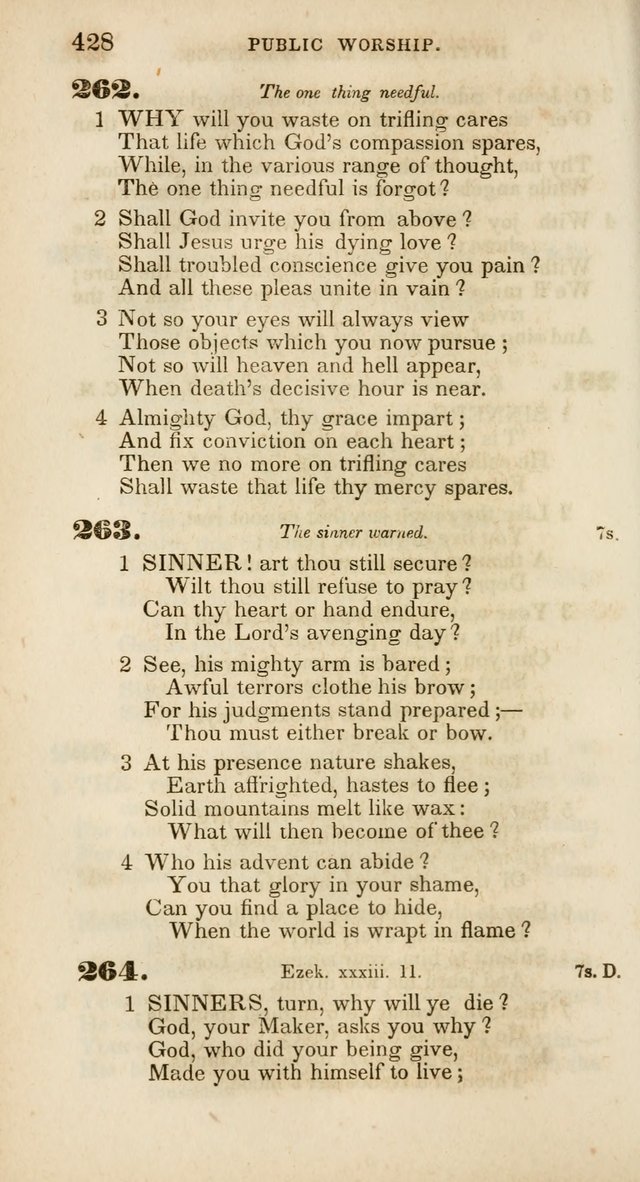 Psalms and Hymns, for Christian Use and Worship page 439