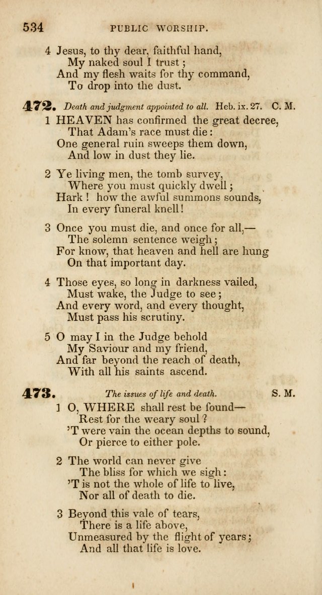 Psalms and Hymns, for Christian Use and Worship page 545