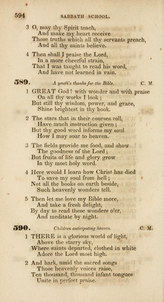 Psalms and Hymns, for Christian Use and Worship page 605