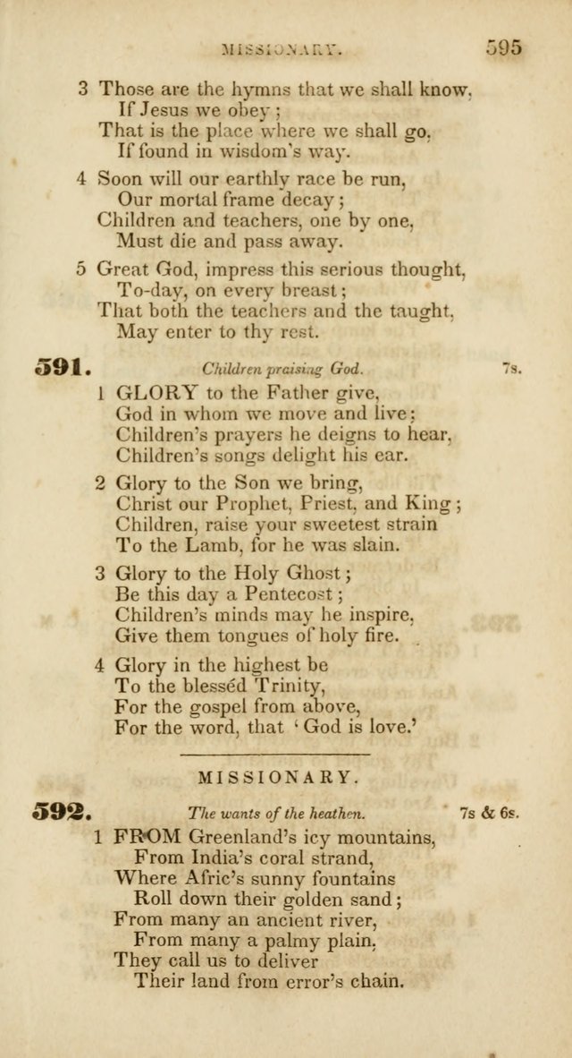 Psalms and Hymns, for Christian Use and Worship page 606