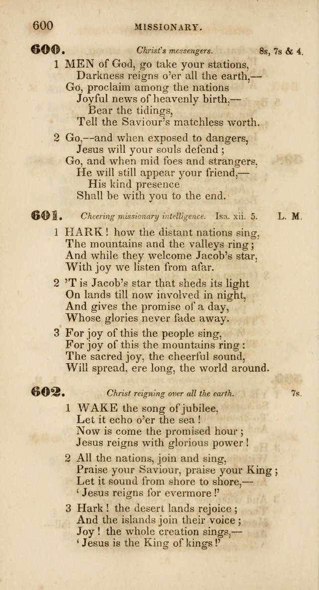 Psalms and Hymns, for Christian Use and Worship page 611