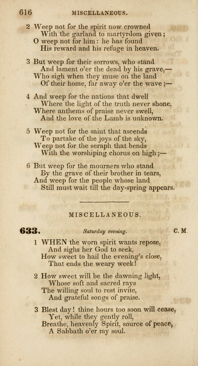 Psalms and Hymns, for Christian Use and Worship page 627