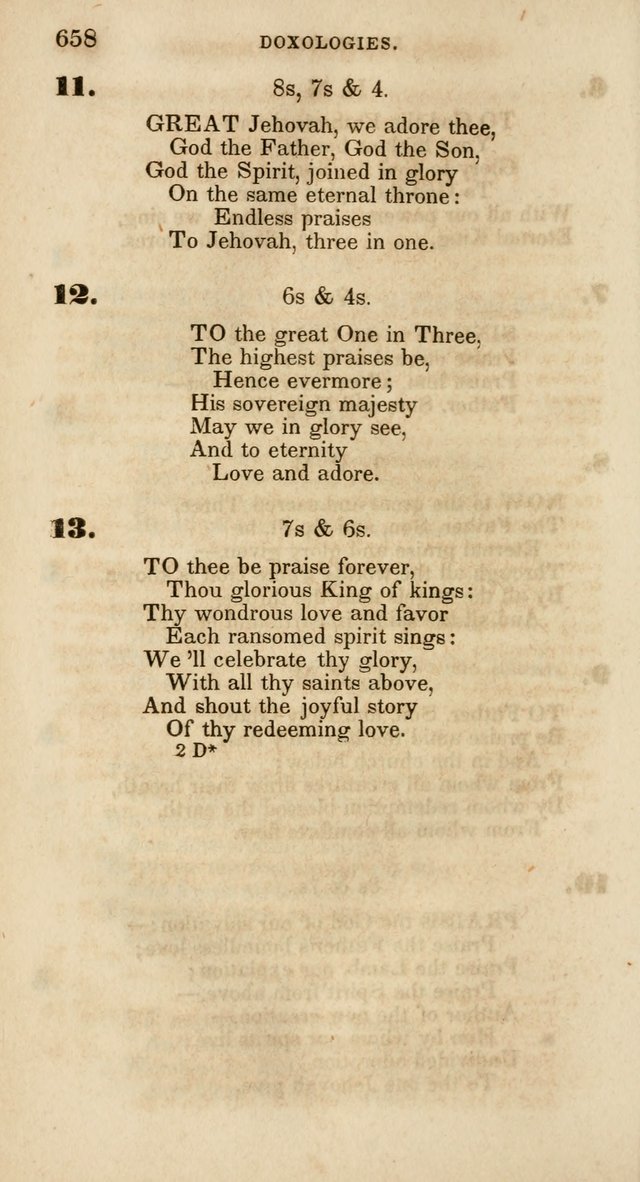 Psalms and Hymns, for Christian Use and Worship page 669