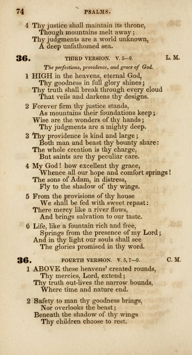 Psalms and Hymns, for Christian Use and Worship page 85