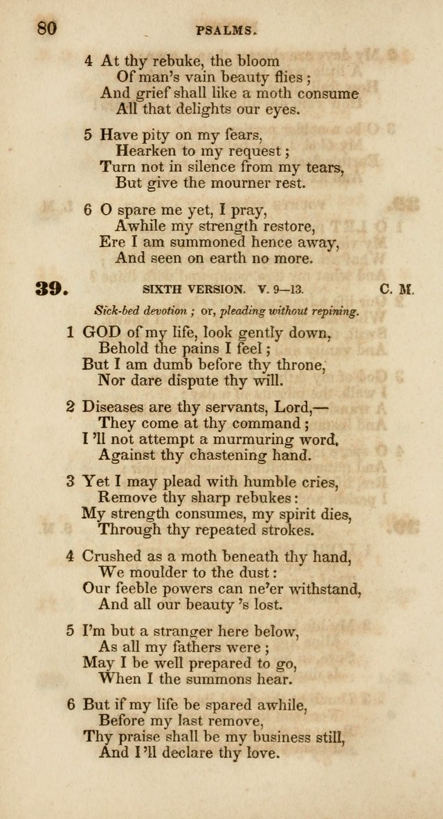 Psalms and Hymns, for Christian Use and Worship page 91